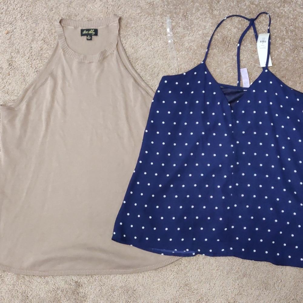 Bundle Francesca's 2 tank tops